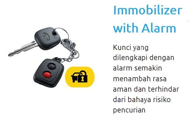 immobilizer  kunci mobil sirion